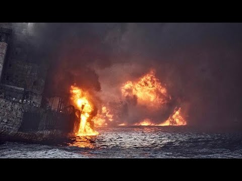 'No survivors' as burning Iranian oil tanker sinks near Japan