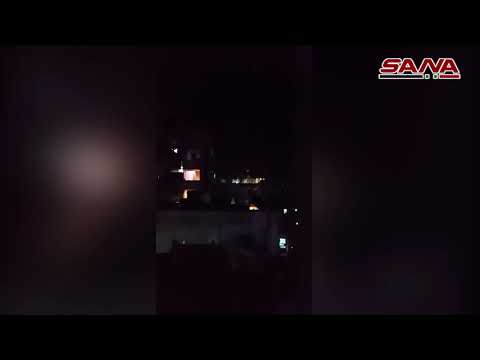 دفاعاتنا الجوية تتصدى لعدوان إسرائيلي على محيط دمشق وتسقط معظم الصواريخ المعادية