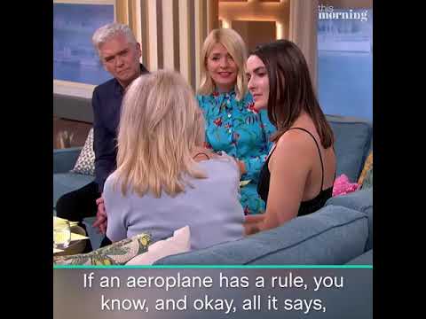 شركة طيران تهدد راكبة بالطرد بسبب ارتدائها ملابس غير لائقة