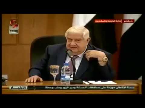 تعليق وليد المعلم على مسالة خاشقجي