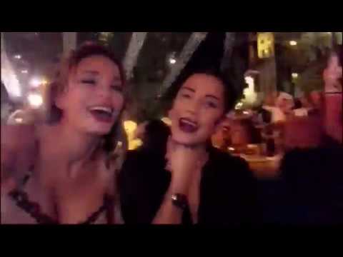 فيديو سهرة ممتعة للفنانة دومينيك مع اصدقائها الفيديو من موبايلها الخاص