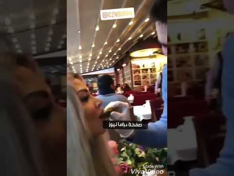 الفنانة دانا جبر بمطعم الشيف التركي بوراق❤