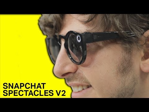 Snapchat Spectacles V2 camera glasses demo