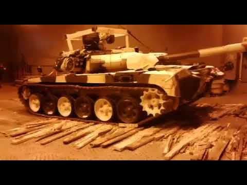 погрузка Т-90 в порту