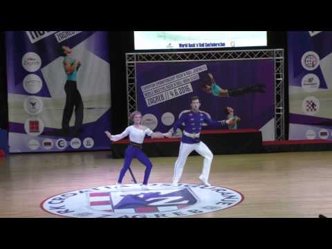 ALEKSEEV Dmitry TIKHONOVA  Ekaterina Zagreb 2016 World Masters RR Main Class PLACE 5