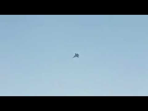 تحليق مقاتلة روسية فوق لبنان