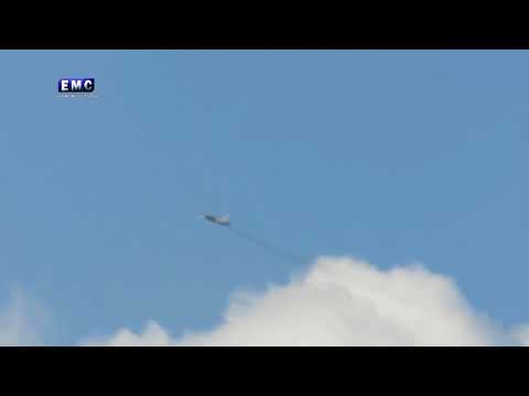 غارات لطيران الإحتلال الروسي على محيط مدينة سراقب شرق إدلب .