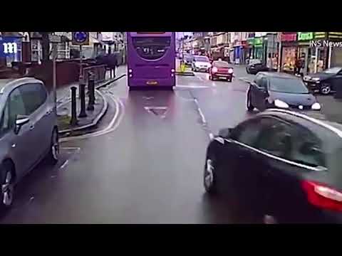 لحظات مروعة بعد  ضغطة بنزين