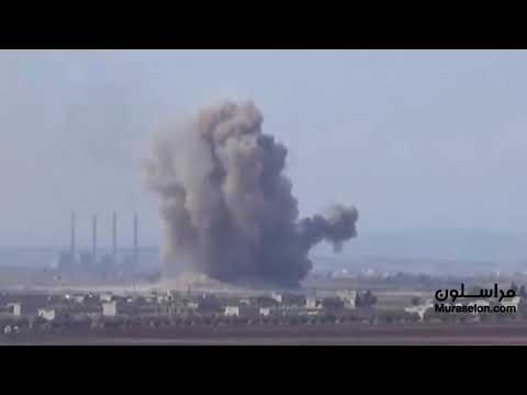 الطيران الروسي يقصف مواقع في ادلب بصواريخ خارقة للتحصينات