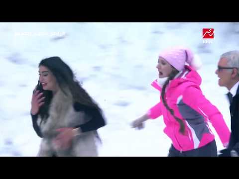 رامز تحت الصفر | ياسمين صبري تواجه موقف مرعب أمام دب رامز جلال في روسيا