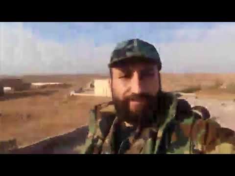 الجيش السوري من داخل تل مرق جنوب ابو دالي بريف ادلب الجنوبي
