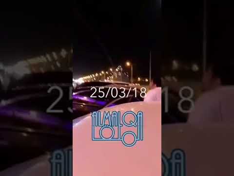 بالفيديو : لحظة إنحراف و سقوط صواريخ الدفاع الجوي السعودي على السكان