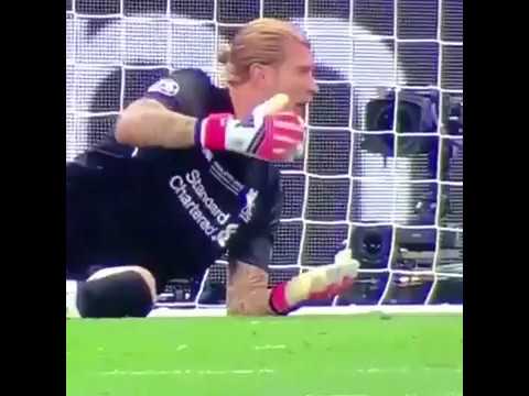 شاهد كيف ضرب راموس حارس ليفربول قبل ان يصيب محمد صلاح