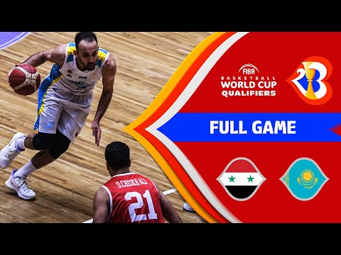 Syria v Kazakhstan | Full Game - FIBA Basketball World Cup 2023 - Asian Qualifiers