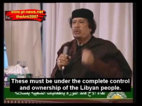Gaddafi warns the West  15.03.2011