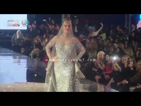 نيكول سابا ترتدى فستان سعره 200 مليون جنيه مرصع بالماس