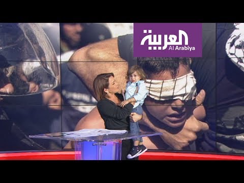 ابن المذيعة نادين خماش يقتحم نشرة الخامسة