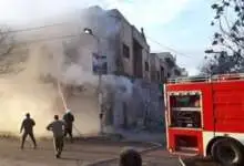 سوريا.. اندلاع حريق في صالون حلاقة بسبب ماس كهربائي