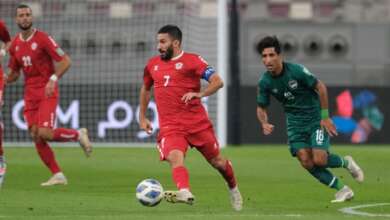 مباراة العراق ولبنان بث مباشر