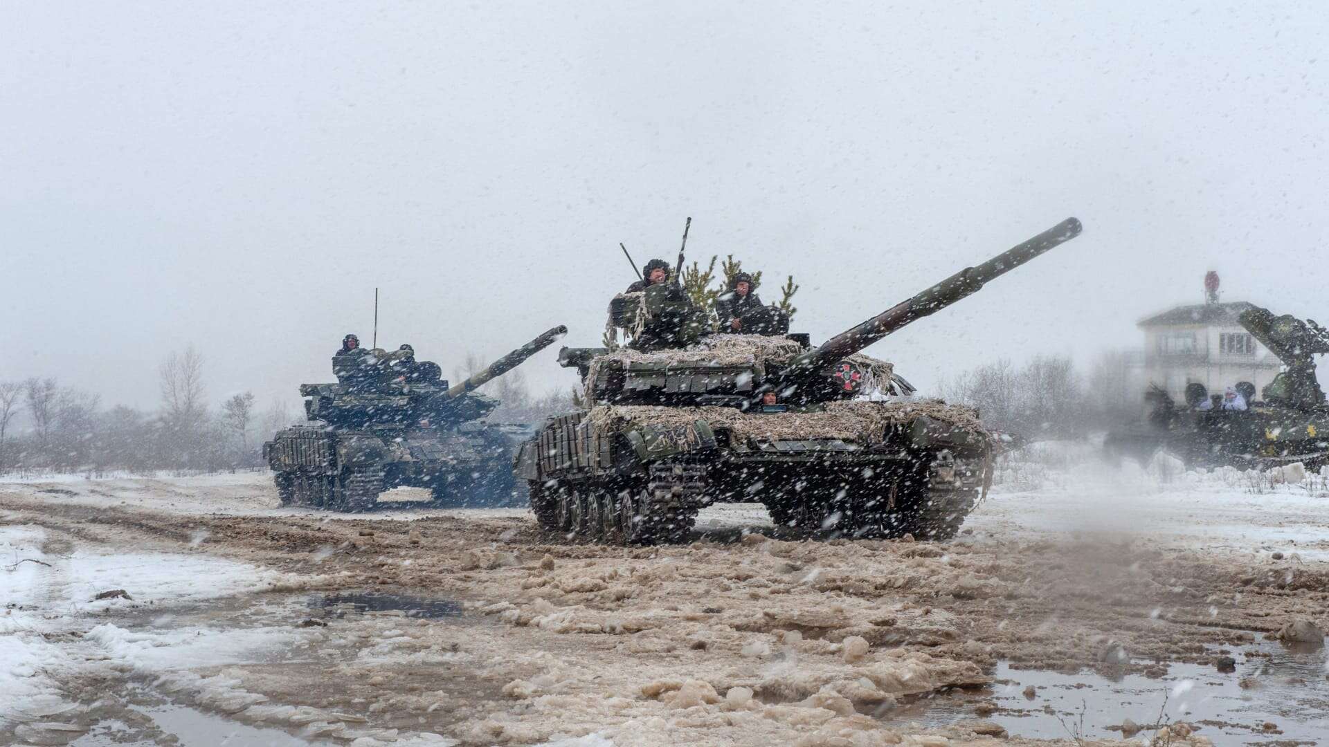 مناورات عسكرية أميركية قرب الحدود الأوكرانية