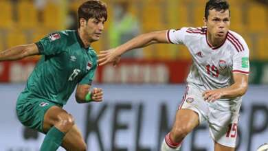 موعد مباراة العراق والإمارات في تصفيات آسيا المؤهلة لمونديال 2022