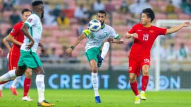 موعد مباراة السعوديه والصين في تصفيات كأس العالم 2022
